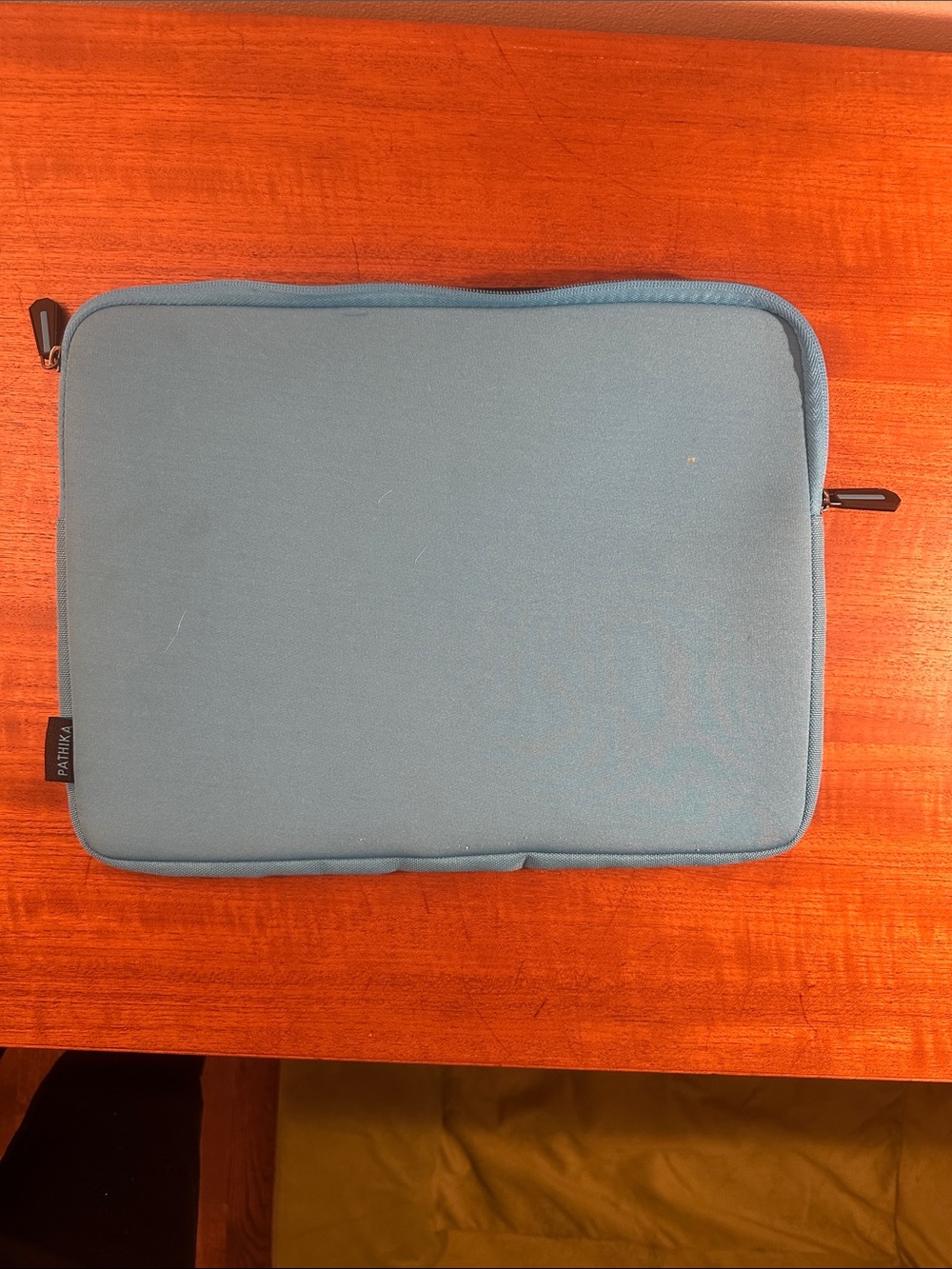 Parker Sky Blue Tablet Sleeve with Zip Closure